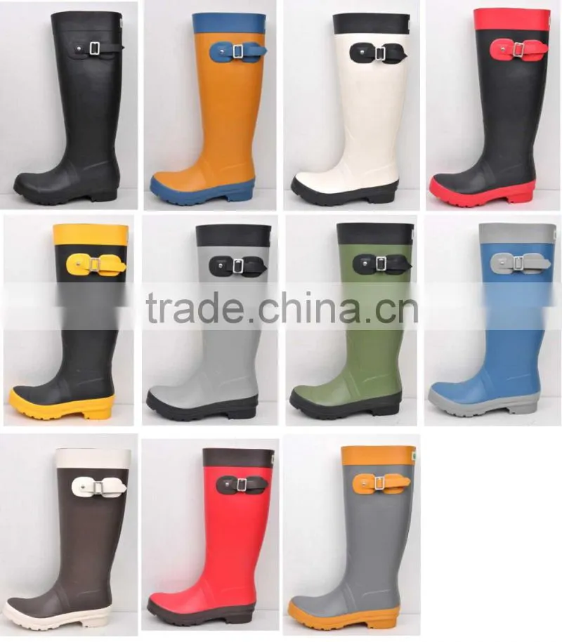 2015 fashion women Rain boots