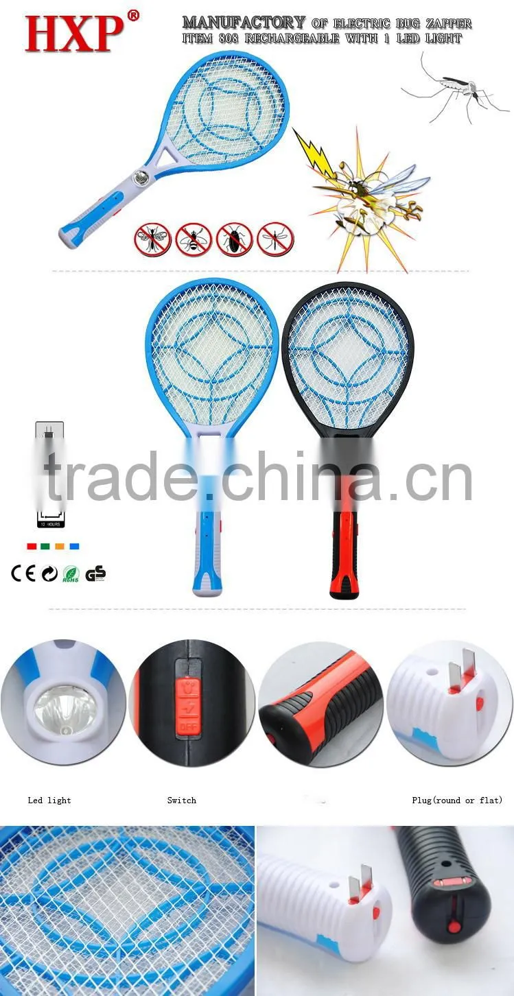 safety mosquiot killer manufactory rechargeable mosquito swatter