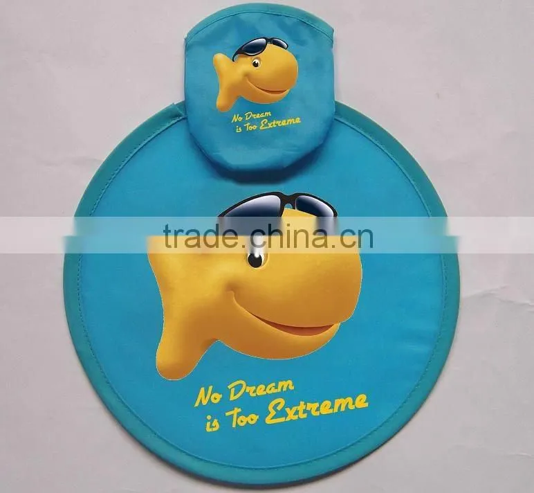 colorful Promotion foldable frisbee
