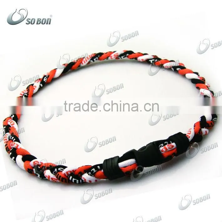 personalized cotton rope necklace 3 ropes tornado necklace