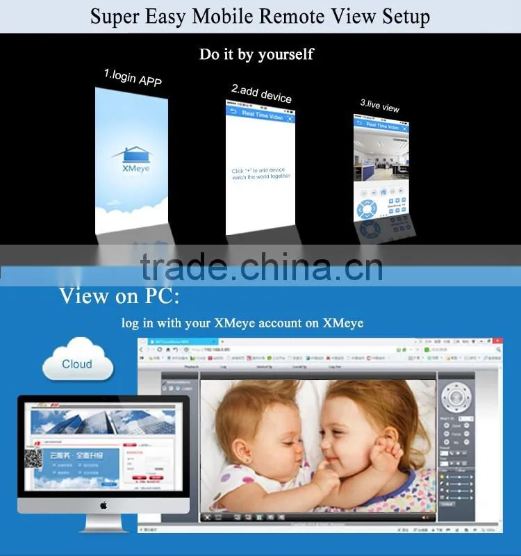 shenzhen top factory 8ch nvr poe 1080p surveillance system plug and play