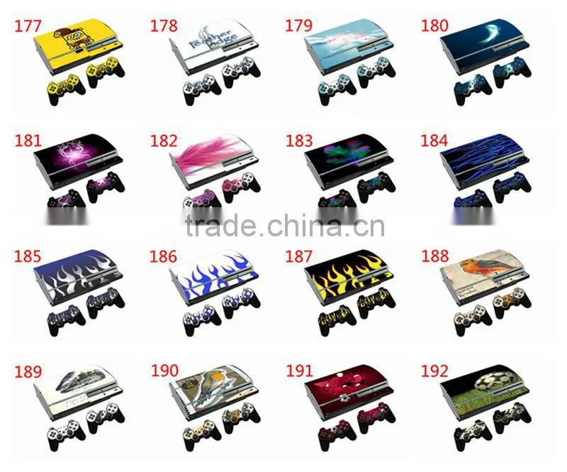 Sell for PS3 console skin Wrap Sticker Skin for PS3 Controller