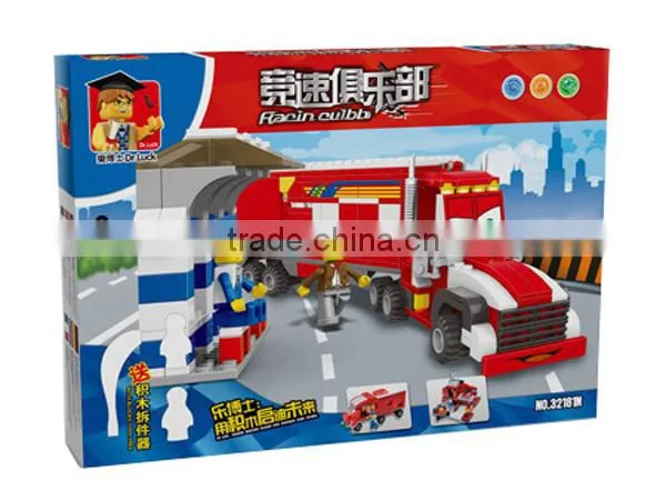 Factory price New building blocks racing car