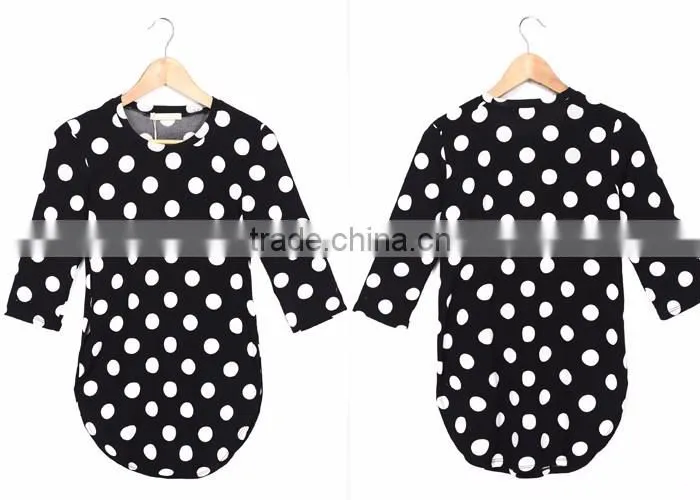High Quality Designed Long Sleeve With Side Vent Top For Women