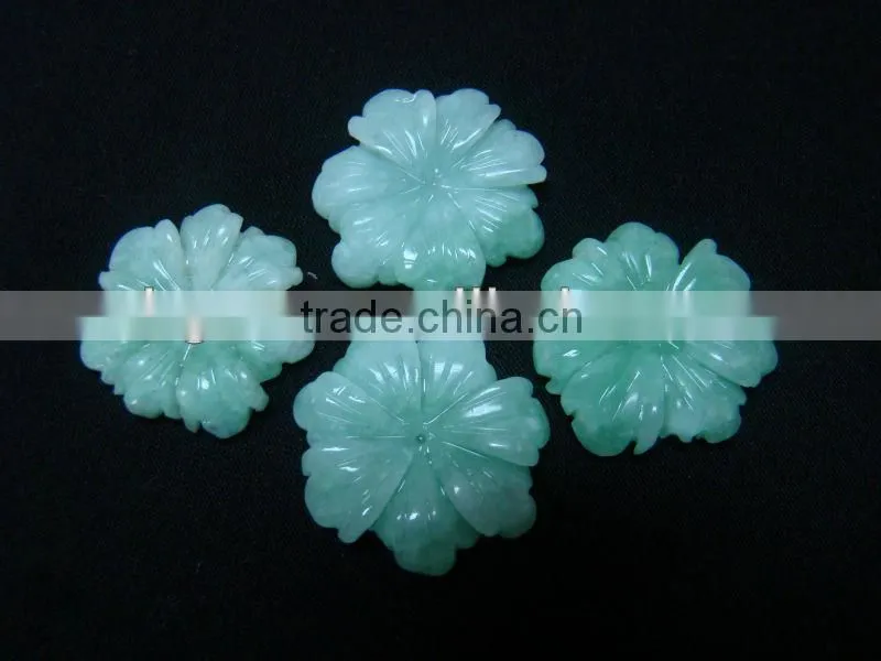 Semi-preciou stone novelty Gemstone crafts flower