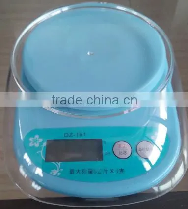 kitchen food 5kg digital weighing scale