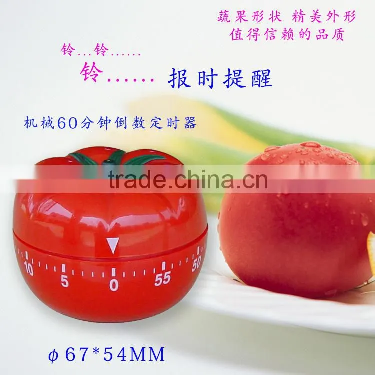 New novelty fruit shaped kitchen timer,vegetable shape kitchen timer