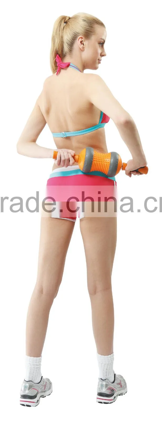 2 in 1 Massage & Exercise Wheel AB exercise easy to use and carry home gym Exercise wheel AB WHEEL Brake Exercise Wheel Massage