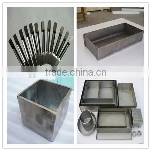 MO1 99.95% pure molybdenum boats for annealing and sintering intelle company