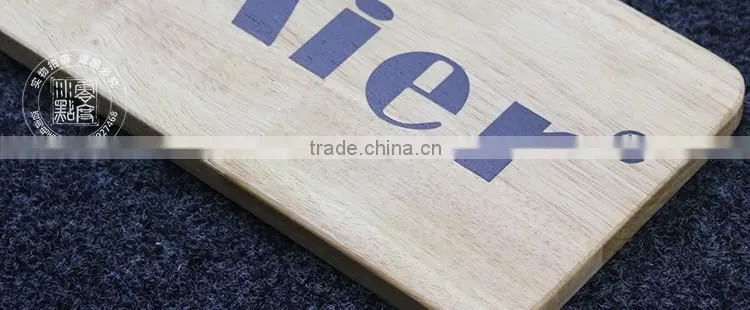 wooden doorplate with logo decorative door plates