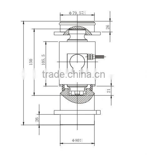 CZ-5J compression loadcell sensor module with high quality