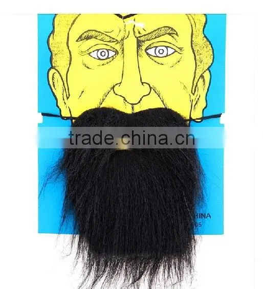 Artificial mustache beard