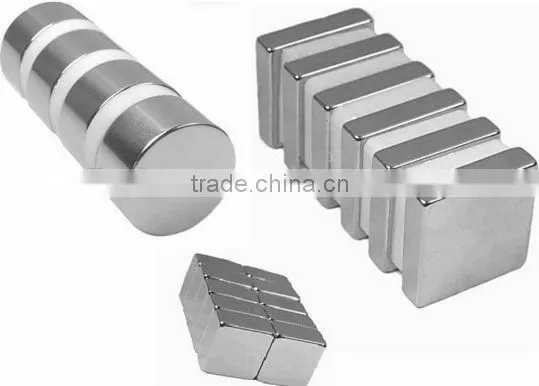 High quality Rare Earth Sintered NdFeB permanent magnet/powerful magnets sale
