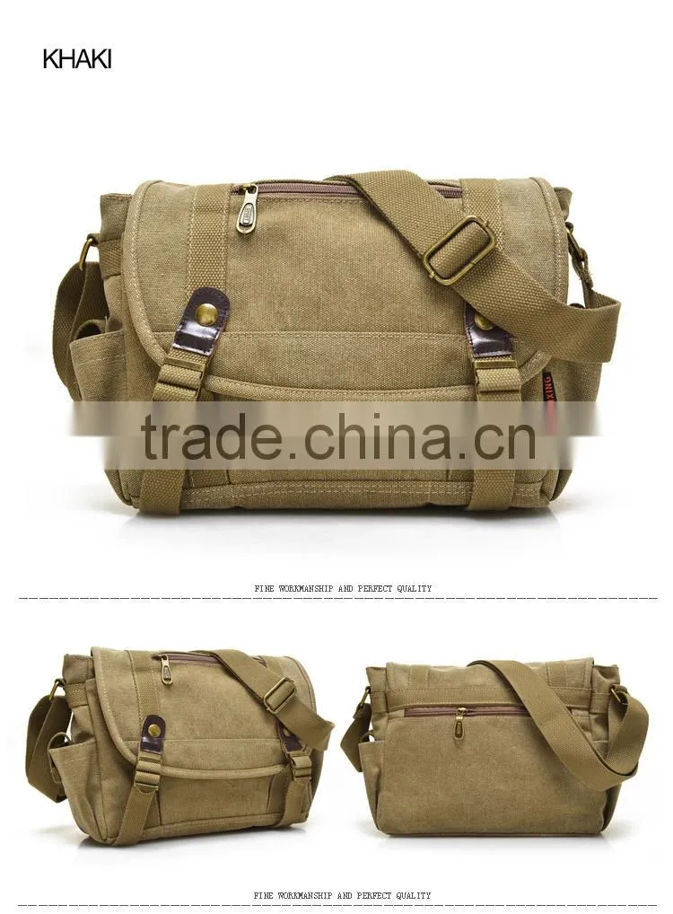 durable canvas messenger bag shoulder bag single shoulder bags