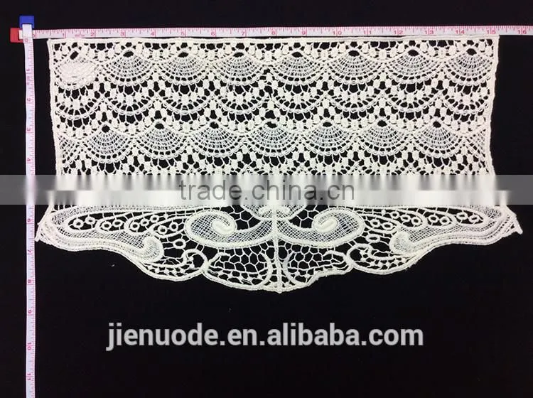 China Wholesale Handmade Embroidered Soft Embroidered Bridal Lace Trim