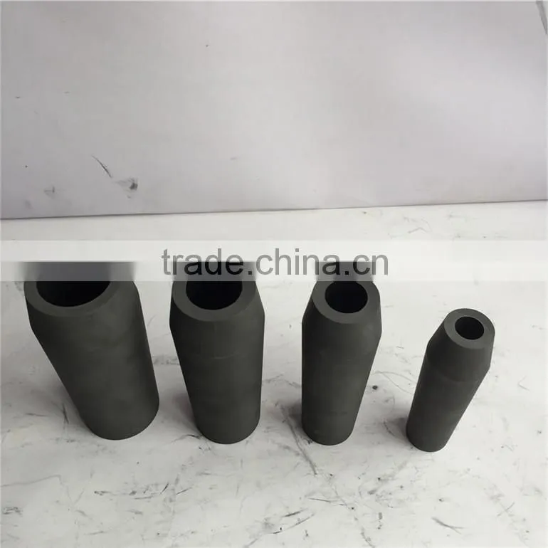 Tubular graphite mold for copper casting