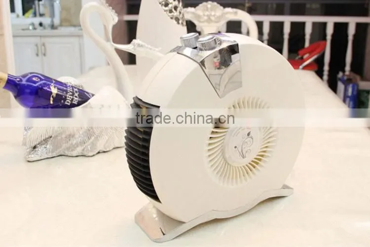 Three hearting section Low noise mini electric heater