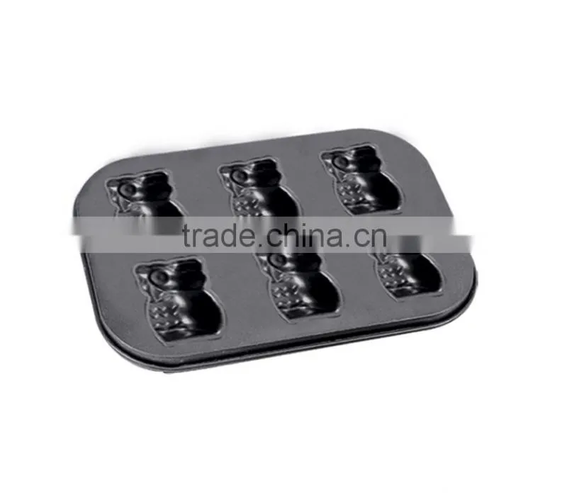 Non-stick Cake Pans of Muffin Pan with 6 Cups