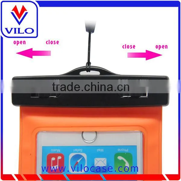 PVC ABS materail 100% waterproof case for iphone