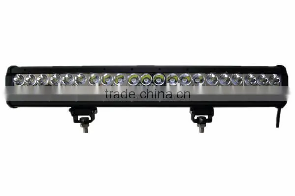 China supplier of Car accessories 20" 2 row led light bar combo light pattern 126w led light bar