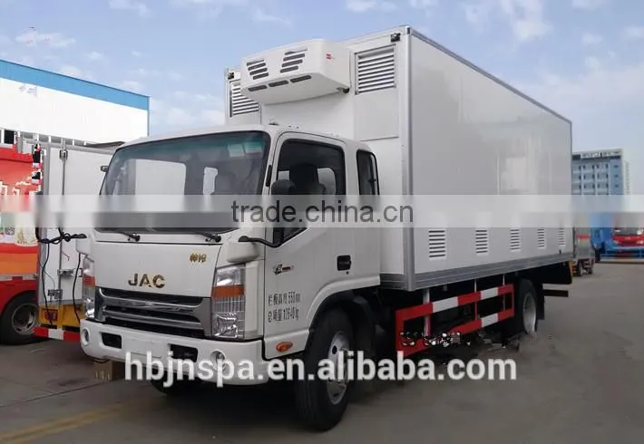 Made in China JAC 5ton thermo king refrigerator truck