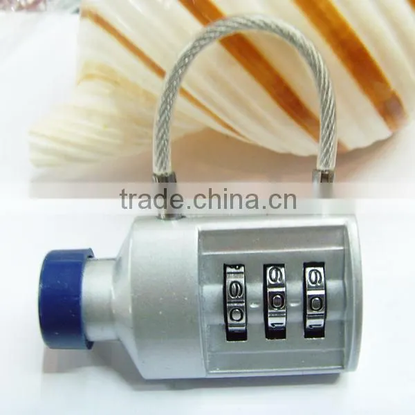 Latest design colorful cute combination lock