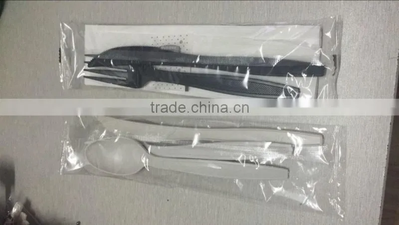 Biodegradable cornstarch tableware cutlery set