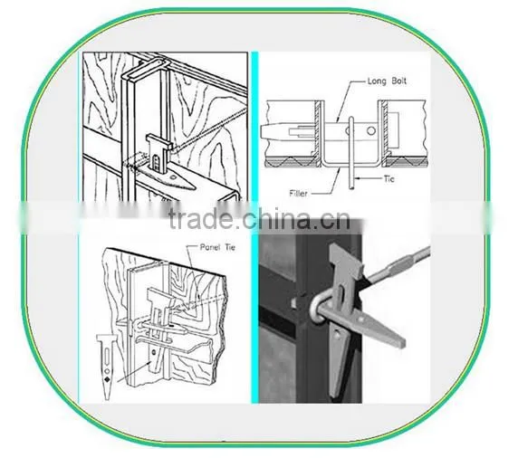Concrete Wall Forms For Sale Wedge Pin