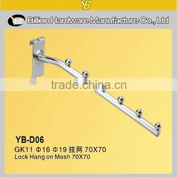 YB-D006china style cloyhes shop wall hanging display hook griddwall hook