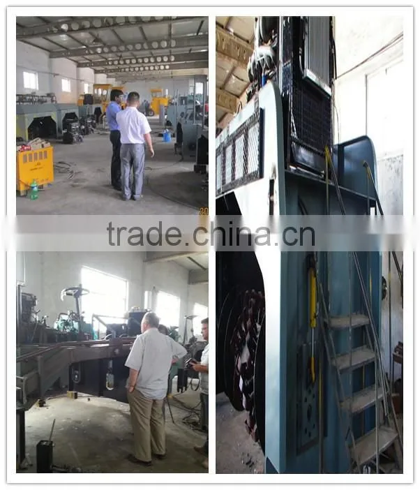 hydraulic compost turner of compost mixer machine M3600 with brand engine