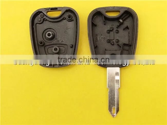 Promotion for Peugeot 206 2 buttons remote key blank cover with no logo