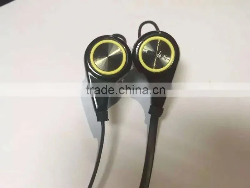 Bluetooth 4.0 Wireless Sports Headphones In-ear HY-S9 Running Stereo Earbuds Headsets for iPhone and Android Smartphones