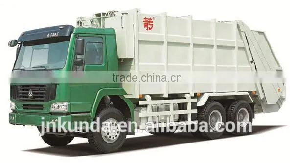Sinotruk Howo 16 M3 Compressed garbage truck for sale
