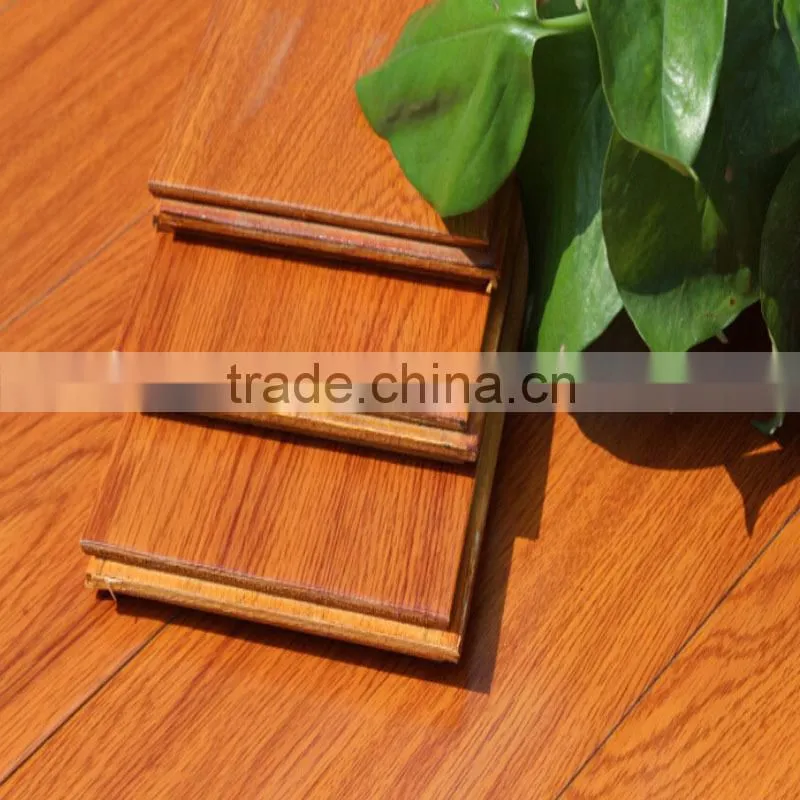 red color hot selling laminated or engineered flooring exporting to Indian market