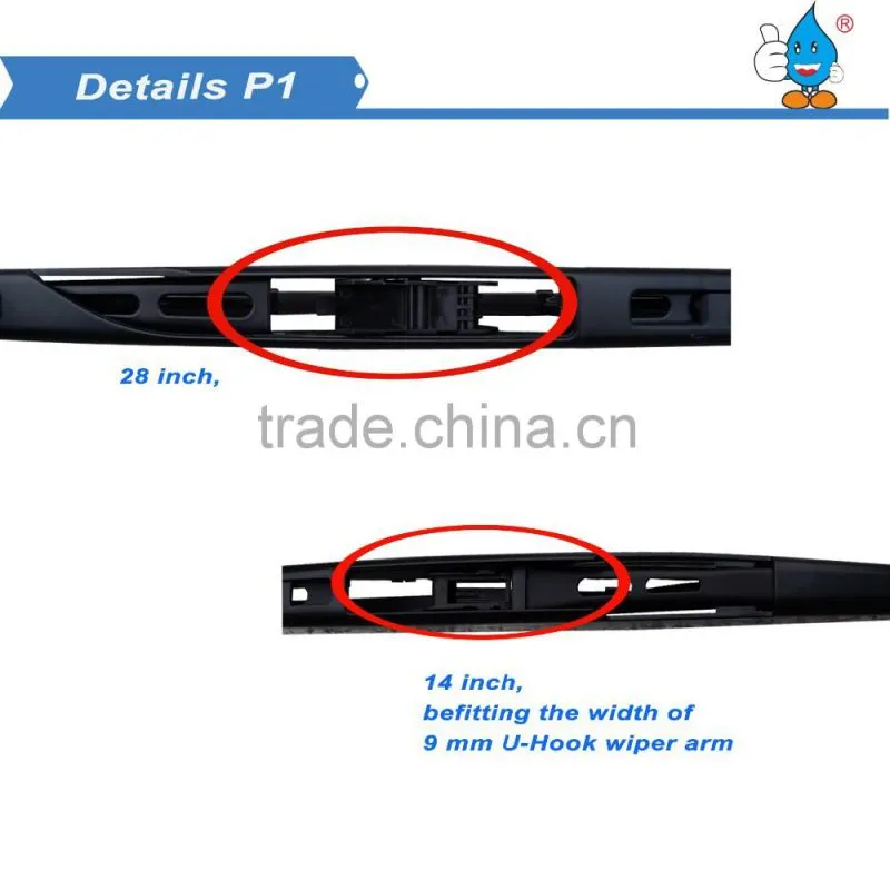 Car body kits exclusive type hybrid wiper blade for Japanese cars