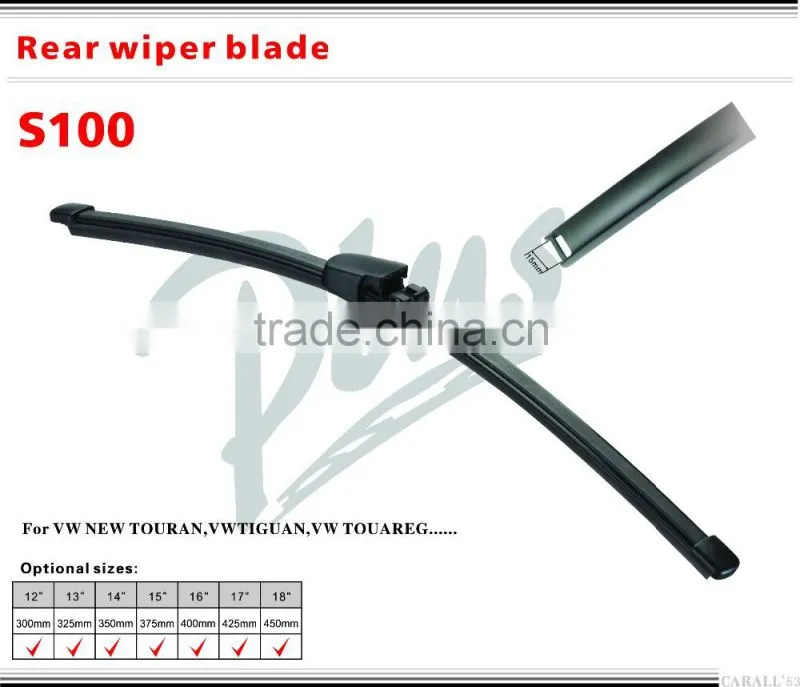 S100 Multifit Adapters Rear Soft Windsreen Wiper Blade