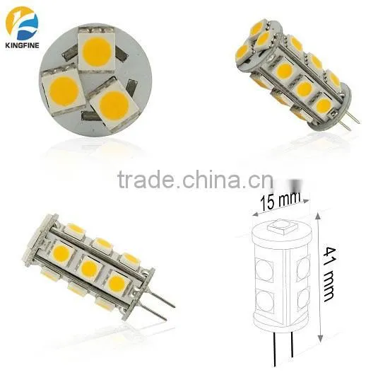 5050 smd 12v 3.5w gy6.35 g4 led lamp