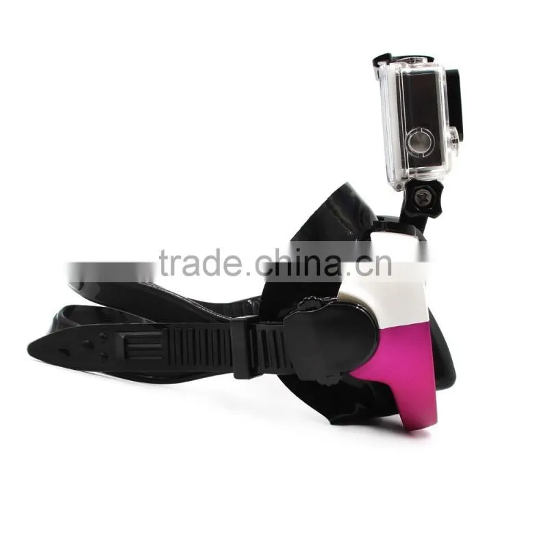 Diving Goggles Go Pro Mixture color Scuba Diving Mask Tempered Glasses For Go Pro Hero3 3+ 4 Xiaomi Yi Action Camera