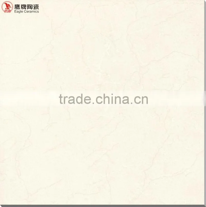 Light color soluble salt tile , double loading porcelain ceramic floor tile, cheap vitrified polished tiles