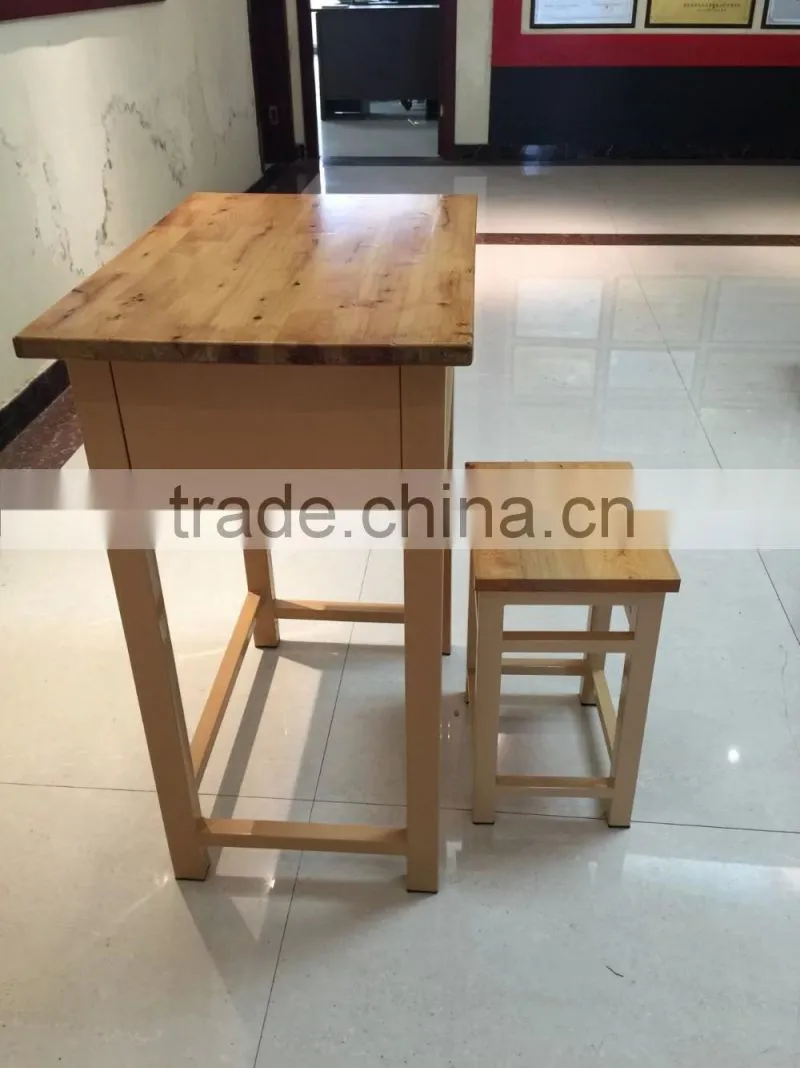 school furniture school desk and chair HXZY067 wood desk