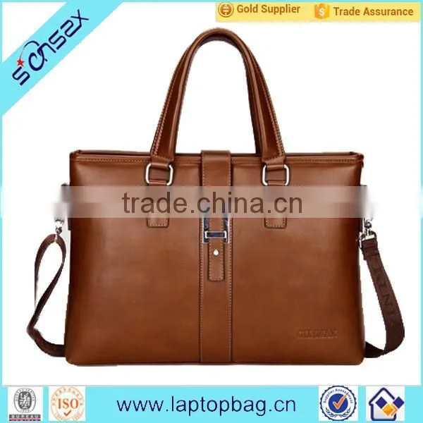 High Quality Leather Briefcase For Men Lawyers