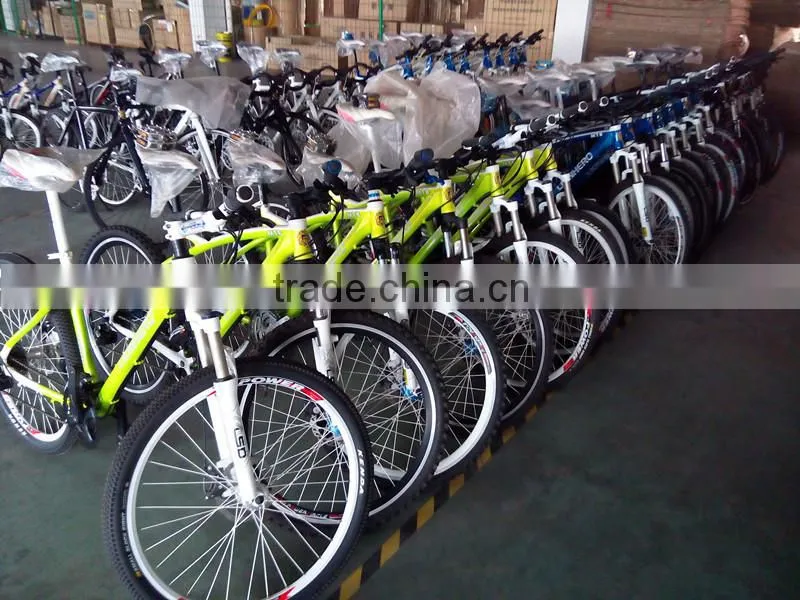 26inch high and good quality suspension alloy material mountain bike