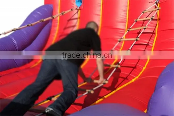 PVC inflatable ladder climb, Jacob's ladder climbing race game