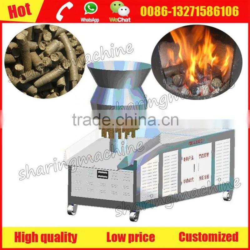 Widely-used agro-forestry wastes bio-coal briquette machine biomass fuel for sale