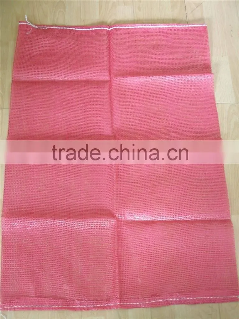 Tubular fresh vegetables packaging plastic bag