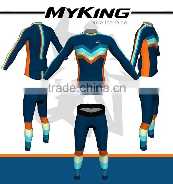 Custom New Quality Adult Long Sleeve Bicycle Jersey