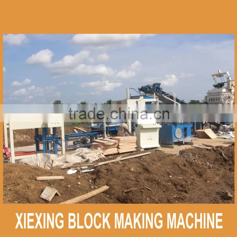2015 XQY6-24 Automatic curb block machine road block machine interlocking block machine