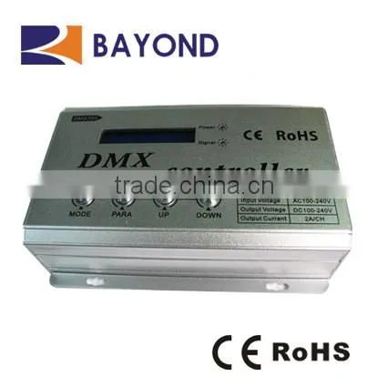 12v 24v dmx controller remote control for full color led lights strip