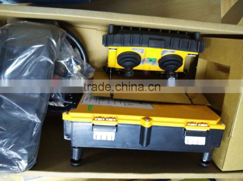 F24-60 industrial wireless remote joystick controller for tower crane