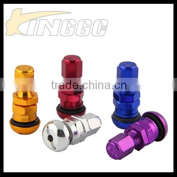 Auto Colored Universal Aluminium Car Tire Valve Cap For Sale